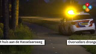 Gewapende mannen plegen woningoverval aan Hasselaarsweg in Heerhugowaard