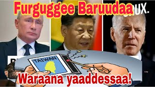 Furguggee Baruudaa Waraana Addunyaa 3'ffaa Qaama Amerika, Raashiya fi China @Unitedoromia @fibglobaldaily