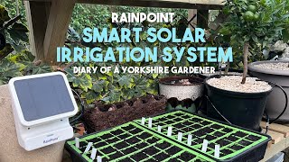 RainPoint Solar Smart Irrigation System | Greenhouse Watering | Diary of a Yorkshire Gardener | AD