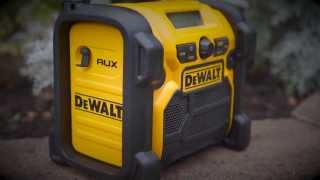 DeWALT DCR019 \u0026 DCR020 Jobsite Radio - Power Tool Spy