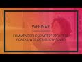 Webinar Portail Web de Bibliothèque