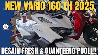 🔴TAMPIL MAKIN FRESH!! INI DIA NEW VARIO 160 TH 2025! WARNA PUTIH JADI IDAMAN!!