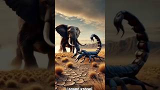 Elephant v/s scorpion #facts #action #shortvideo #trendingshorts #viralshort #legendstory #love