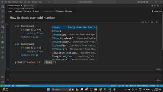 🐍 Python Tutorial: Learn to Check Even and Odd Numbers! 🤖 | Python Programming for Beginners