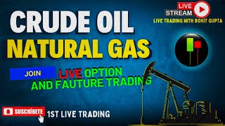 20/01/2025 LIVE TRADING IN CRUDE OIL AND NATURAL GAS || #crudeoillive #naturalgas #silvertrading