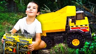Tonka Trucks for Kids | Tonka Pretend Play Skits + Unboxings | COMPILATION | Jack Jack Plays