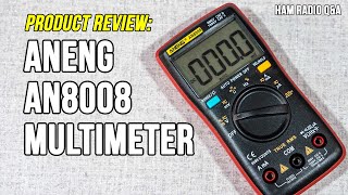 Aneng AN8008 True RMS Digital Multimeter Review - Ham Radio Q&A