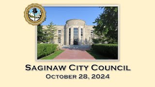 Saginaw, MI City Council October 24, 2024