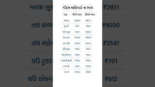 ગોંડલ માર્કેટયાર્ડ ના ભાવ 07/12/2024