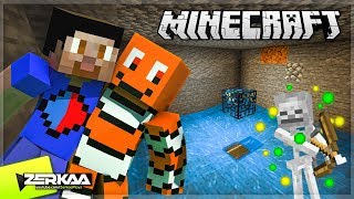 Building  A Skeleton Mob Grinder To Boost XP (Minecraft #26 with Vik)