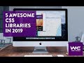 5 Awesome CSS Libraries in 2019