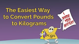 The Easiest Way to Convert Pounds to Kilograms (Step 1, COMLEX, NCLEX®, PANCE, AANP)