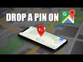 How to Drop a Pin on Google Maps? #googlemaps #droppin