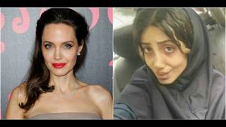 Iranian Teen Angelina Jolie "Biggest fan of Angelina Jolie" (Sahar Tabar ) after 50 surgeries