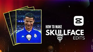 💀 Make Skull Face Edit in 5 minutes: CapCut Tutorial 🔥