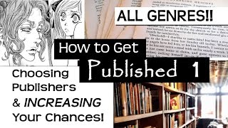 Choosing a Publisher & How to INCREASE Chances of Getting Published △ How to Get Published (part 1)
