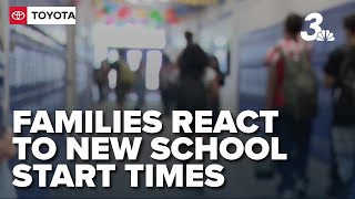 CCSD approves later start times, reactions split among families