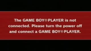 Gameboy Player Error Message: \