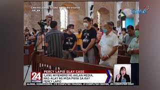 Ilang miyembro ng Aklan media, nag-alay ng misa para sa kay Percy Lapid | 24 Oras Weekend