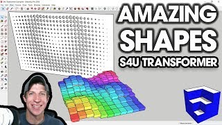 AMAZING SHAPE TRANSFORMATIONS in SketchUp with S4U Transformer