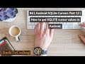 #61 Android SQLite Cursors Part 12 | How to get SQLITE cursor values in Android.