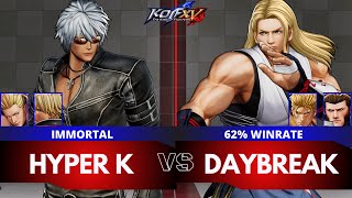 KOFXV🌟HYPER K (Rock/Benimaru/K') vs DAYBREAK (Ryo/Maxima/Andy)🌟Ranked Match - 11/24