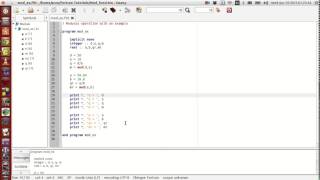 Fortran Programming Tutorials (Revised) : 017 : Modulus Operation