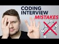 4 Common Mistakes In Coding Interviews