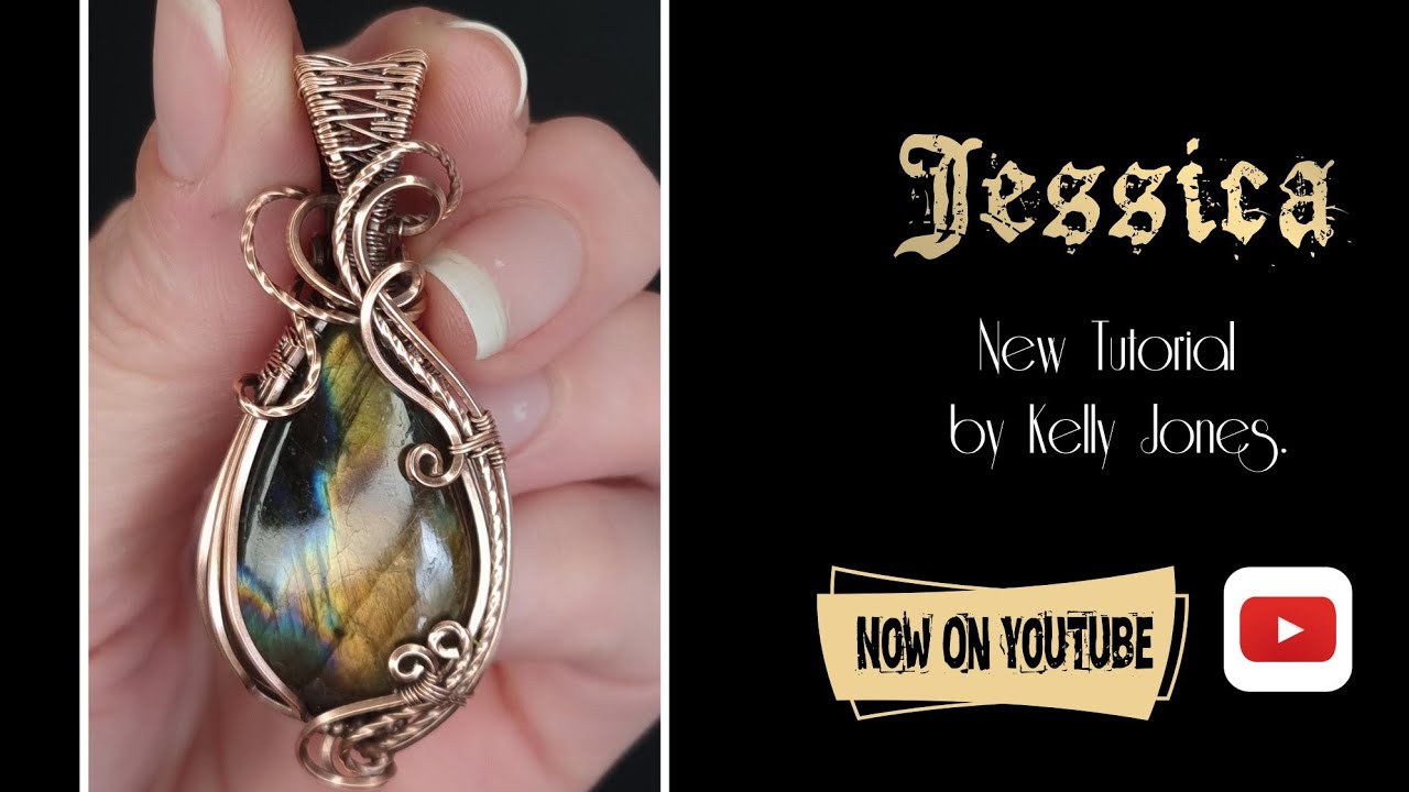 Wire Wrap Pendant Tutorial Youtube