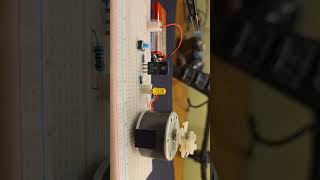 Simple transistor circuit.  #electronic #DIY #experiment  #technology #tech