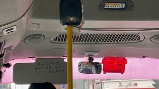 경산 경산버스 경산1-1번 예비 7545호 카운티 디젤 13년식 탑승영상