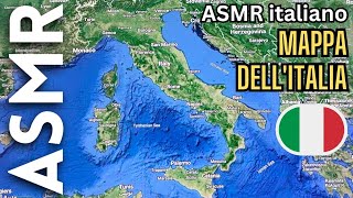 Mappa dell'Italia Google Maps [ASMR ITA]