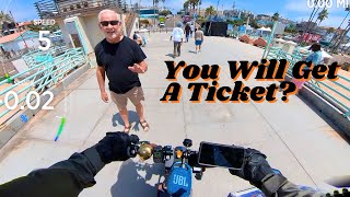 You Will Get A Ticket Riding Here | Electric Scooter Vlog