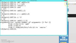 121 Learn python and ruby programming:- list as arguement
