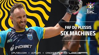 Faf du Plessis - Six machines