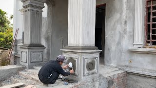 Instructions For Construction Of Concrete Pillars With Sand And Cement You Must See