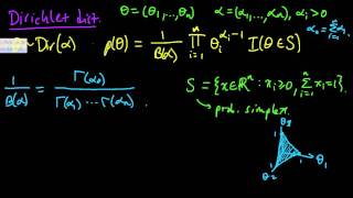 (ML 7.7.A1) Dirichlet distribution