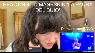 REACTING TO MÅNESKIN ‘LA PAURA DEL BUIO’ (AFRAID OF THE DARK)