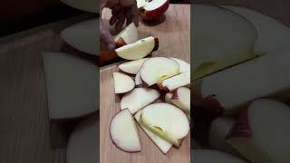 Fruit Ninja of APPLE | Amazing Fruits Cutting Skills| Indian Street Food in 2024 #shorts #food