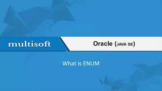 Oracle Java SE Video Tutorial – Learning ENUM