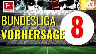 Bundesliga Vorhersage: Tipps und Prognosen zum 8. Spieltag der Fußball Bundesliga