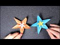 origami flower origami star flower