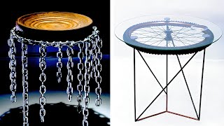 LEVITATING TABLE || How to turn old garbage into modern stylish decorations