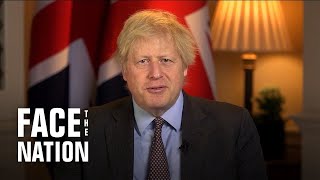 Full Interview: UK Prime Minister Boris Johnson on "Face the Nation"