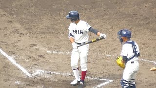 大阪桐蔭 根尾昴・ホームラン(香里丘戦/2017秋季大阪府大会5回戦)