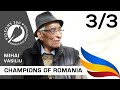 Campionii Romaniei - Prof. Mihai VASILIU 