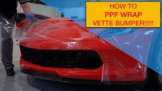 Corvette PPF Bumper Wrap Tutorial - Step by Step Guide