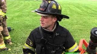 Demo: Direct Fire Attack -- Structural Firefighting Training
