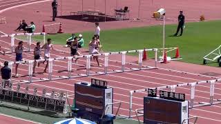 【西日本インカレ】男子110mH 予選 幡中 3レーン