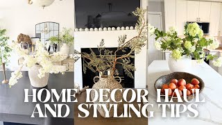 HOME GOODS SHOP WITH ME \u0026HAUL +SPRING STYLING IDEAS